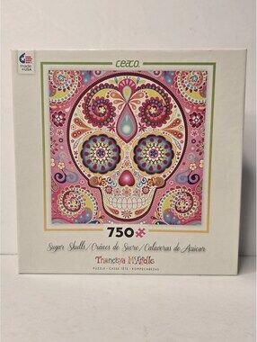 Ceaco 750-Piece Sugar Skulls Puzzle by Thaneeya McArdle
